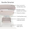 imageUPPAbaby Soma Smart Bassinet  5 motions  5 speeds  4 Sounds with MotionSync Technology  Height Adjustable  Included Mattress Sheet  Storage Basket  Charlie Sand Mlange