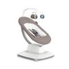 imageUPPAbaby Mamaroo Smart Swing  Customizable Soothing Modes with MotionSync Technology  Infant Recline  Bluetooth Enabled  Included Newborn Insert  Charlie Sand MlangeWells Dark Taupe Mlange
