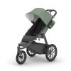 imageUPPAbaby Ridge Jogging StrollerDurable Performance Jogger with NeverFlat TiresBuilt for Walking Running HikingWater Bottle Holder and Basket Cover IncludedJake CharcoalCarbon FrameGwen