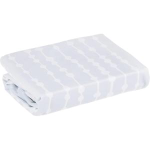 image4moms Breeze Bassinet Sheets Machine Washable and 100 Cotton WhiteGrey