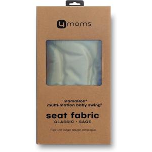 image4moms Extra Seat Fabric MamaRoo Baby Swing Model 1046 Black Classic Pack of 6Sage