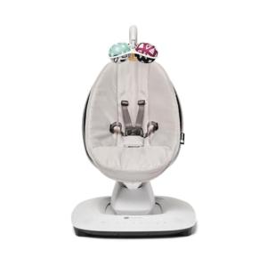 image4moms MamaRoo MultiMotion Baby Swing Bluetooth Enabled with 5 Unique Motions BlackGrey