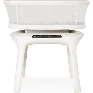 image4moms MamaRoo Sleep Bassinet Supports Babys Sleep with Adjustable Features  5 Motions 5 Speeds 4 Soothing Sounds and 2 Heights