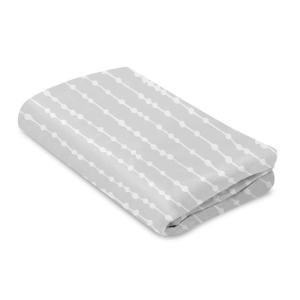 image4moms mamaRoo Sleep Waterproof Bassinet Sheet  Beads SageGrey