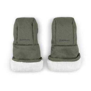 imageUPPAbaby CozyHandmuff  Easily Attaches to Stroller Handlebars  UltraPlush WeatherProof Hand Protection  Callum Stone BlueEvelyn Meadow Green