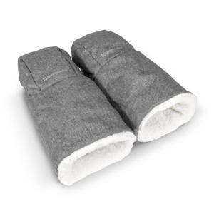 imageUPPAbaby CozyHandmuff  Easily Attaches to Stroller Handlebars  UltraPlush WeatherProof Hand Protection  Callum Stone BlueGreyson Charcoal Mlange