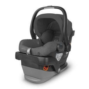 imageUPPAbaby Mesa V2 Infant Car SeatEasy InstallationInnovative SmartSecure TechnologyBase  Robust Infant Insert IncludedDirect Stroller AttachmentGreyson Charcoal MlangeGreyson
