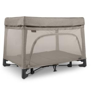 imageUPPAbaby Remi Playard  Deluxe 3in1 Portable Playard Bedside Bassinet  Travel Crib Mesh Bassinet Mattress Organic Cotton Mattress Cover  Storage Bag Included  Jake CharcoalWells Dark Taupe Mlange