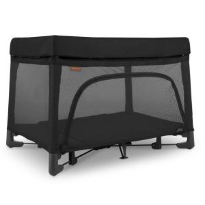 imageUPPAbaby Remi Playard  Deluxe 3in1 Portable Playard Bedside Bassinet  Travel Crib Mesh Bassinet Mattress Organic Cotton Mattress Cover  Storage Bag Included  Jake CharcoalJake Charcoal