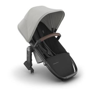 imageUPPAbaby RumbleSeat V3 Second Lower Seat  Compatible with Vista V2 and Vista V3  AllWeather Seat  Magnetic Buckle  Adapters Included  Jake CharcoalCarbon FrameBlack LeatherSavannah Pearl Gray JacquardCarbon FrameChestnut Leather