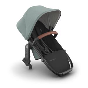 imageUPPAbaby RumbleSeat V3 Second Lower Seat  Compatible with Vista V2 and Vista V3  AllWeather Seat  Magnetic Buckle  Adapters Included  Jake CharcoalCarbon FrameBlack LeatherKenzi Mystic AquaCarbon FrameSaddle Leather