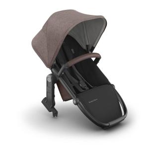 imageUPPAbaby RumbleSeat V3 Second Lower Seat  Compatible with Vista V2 and Vista V3  AllWeather Seat  Magnetic Buckle  Adapters Included  Jake CharcoalCarbon FrameBlack LeatherOwen Mocha MelangeCarbon FrameChestnut Leather