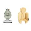 image4moms MamaRoo MultiMotion Baby Swing in Sage with Mesh Infant Insert YellowBaby Swing  Infant Insert