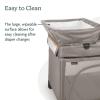 imageUPPAbaby Remi Changing StationWipeable SurfaceSimple Attachment and StorageWells Dark Taupe MlangeWells Dark Taupe Mlange