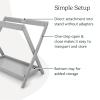 imageUPPAbaby Bassinet Stand  Quick  Secure Attachment  NaturalGrey