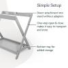 imageUPPAbaby Bassinet Stand  Quick  Secure Attachment  NaturalGrey