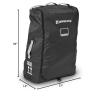 imageUPPAbaby Travel Bag for Vista and Cruz Strollers  Includes TravelSafe Program Coverage Inner Wheel Bag and Storage Pocket  Smooth Wheels Handles  Durable DesignTravel Bag for VistaCruzVista V2Cruz V2