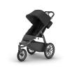 imageUPPAbaby Ridge V2 Jogging Stroller  AllTerrain Performance Suspension  NeverFlat Tires Built for Walking Running  Trails  Water Bottle Holder Included  James Black Carbon FrameJames Black