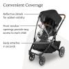 imageUPPAbaby Performance Rain Shield for Cruz V3  Waterproof and Windproof Coverage  Ventilated Design  Quick Attachment  Easy Access to Child