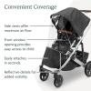 imageUPPAbaby Performance Rain Shield for Vista and Cruz Strollers  Waterproof and Windproof Coverage  Ventilated Design  Quick Attachment  Easy Access to Child1 Count Pack of 1