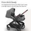 image:imageUPPAbaby Cruz V3 Stroller  from Birth  Car Seat Compatible  FullSize Reversible Seat  Infant Insert Bug and Rain Shields Included  James BlackCarbon FrameBlack LeatherGreyson Charcoal Mlange