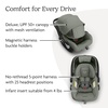 image:imageUPPAbaby Mesa V3 Infant Car Seat  Easy Installation  SmartSecure Technology  Attaches to Stroller  Base  Infant Insert Included  Ada SandstoneEvelyn Meadow Green