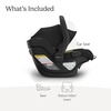 image:imageUPPAbaby Mesa V3 Infant Car Seat  Easy Installation  SmartSecure Technology  Attaches to Stroller  Base  Infant Insert Included  Ada SandstoneJake Charcoal