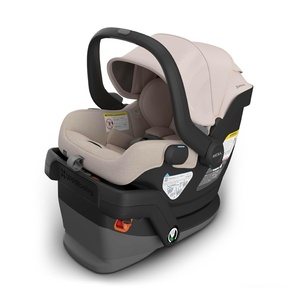image:imageUPPAbaby Mesa V3 Infant Car Seat  Easy Installation  SmartSecure Technology  Attaches to Stroller  Base  Infant Insert Included  Ada SandstoneAda Sandstone Mlange