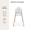 image:imageUPPAbaby Ciro V2 Baby High Chair  Adjustable Easy to Clean  AnyaAnya Warm White
