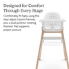 image:imageUPPAbaby Ciro V2 Baby High Chair  Adjustable Easy to Clean  AnyaAnya Warm White