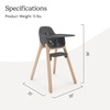 image:imageUPPAbaby Ciro V2 Baby High Chair  Adjustable Easy to Clean  AnyaJake Black