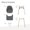 image:imageUPPAbaby Ciro V2 Baby High Chair  Adjustable Easy to Clean  AnyaJake Black