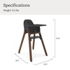 image:imageUPPAbaby Ciro V2 Baby High Chair  Adjustable Easy to Clean  AnyaMason Black