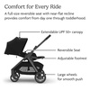image:imageUPPAbaby Kona Stroller  Compact from Birth Car Seat Compatible  AdaJames Black