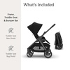 image:imageUPPAbaby Kona Stroller  Compact from Birth Car Seat Compatible  AdaJames Black