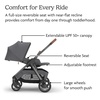 image:imageUPPAbaby Kona Stroller  Compact from Birth Car Seat Compatible  AdaRowan Graphite