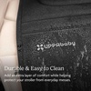 image:imageUPPAbaby Seat Liner Luxe  Genuine Shearling Breathable Stroller LinerBlack