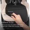 image:imageUPPAbaby Seat Liner Luxe  Genuine Shearling Breathable Stroller LinerBlack