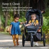 image:imageUPPAbaby Seat Liner Luxe  Genuine Shearling Breathable Stroller LinerReed Charcoal