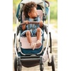image:imageUPPAbaby Seat Liner Luxe  Genuine Shearling Breathable Stroller LinerReed Charcoal
