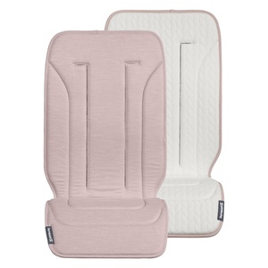 image:imageUPPAbaby Seat Liner Luxe  Genuine Shearling Breathable Stroller LinerLight Pink